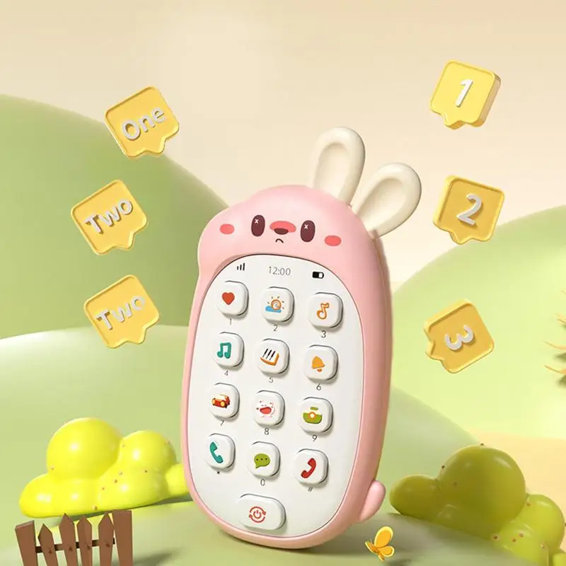Children Simulation Phone Baby Musical Early Educational Toys English Learning Cellphone With Chewable Ear Mobile Vocal Toy
Children Simulation Phone Baby Musical Early Educational Toys English Learning Cellphone With Chewable Ear Mobile Vocal Toy