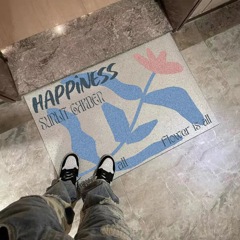 Nordic Flower INS Doormat Silk Ring Foot Mat Entrance Door Mat Decor Custom Door Carpet Toilet Non-slip Floor Mat Can Be Cut Rug
Nordic Flower INS Doormat Silk Ring Foot Mat Entrance Door Mat Decor Custom Door Carpet Toilet Non-slip Floor Mat Can Be Cut Rug