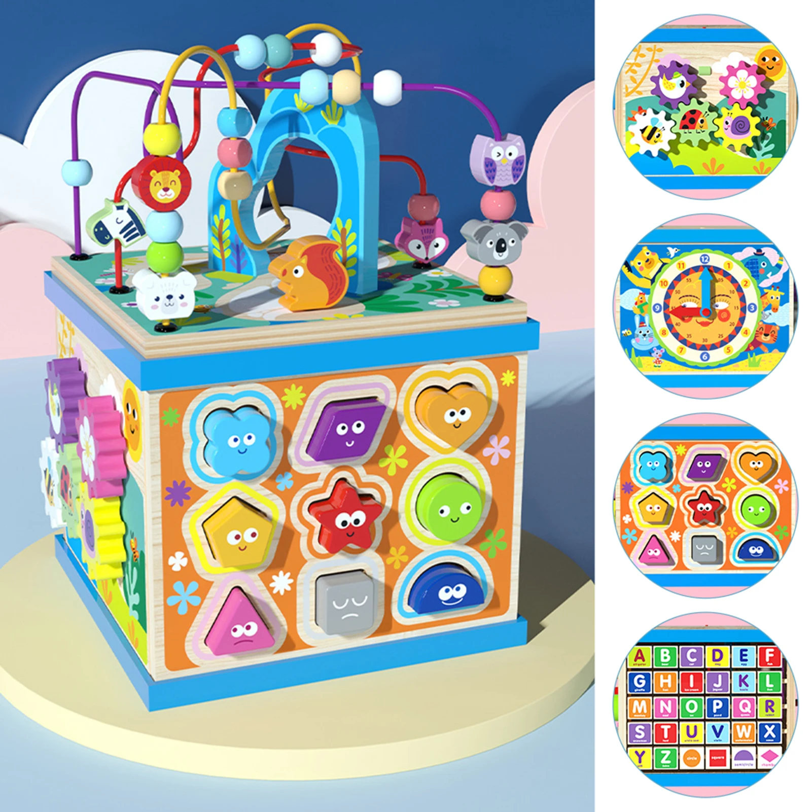 Пазл игрушечный «Улучшение логики», 5 в 1
Пазл игрушечный «Улучшение логики», 5 в 1