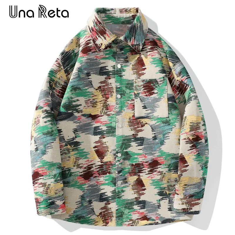 Мужская уличная куртка в стиле хип-хоп Una Reta, камуфляжная куртка в стиле ретро с вышивкой и галстуком-краской в стиле Харадзюку на осень
Мужская уличная куртка в стиле хип-хоп Una Reta, камуфляжная куртка в стиле ретро с вышивкой и галстуком-краской в стиле Харадзюку на осень