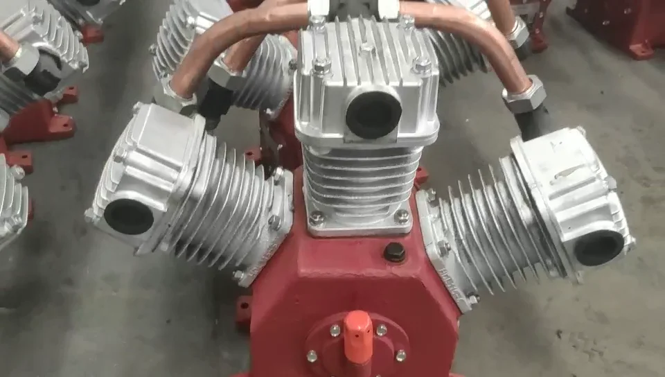 China 3 cylinder 10hp head air compressor for mini air compressors 
China 3 cylinder 10hp head air compressor for mini air compressors