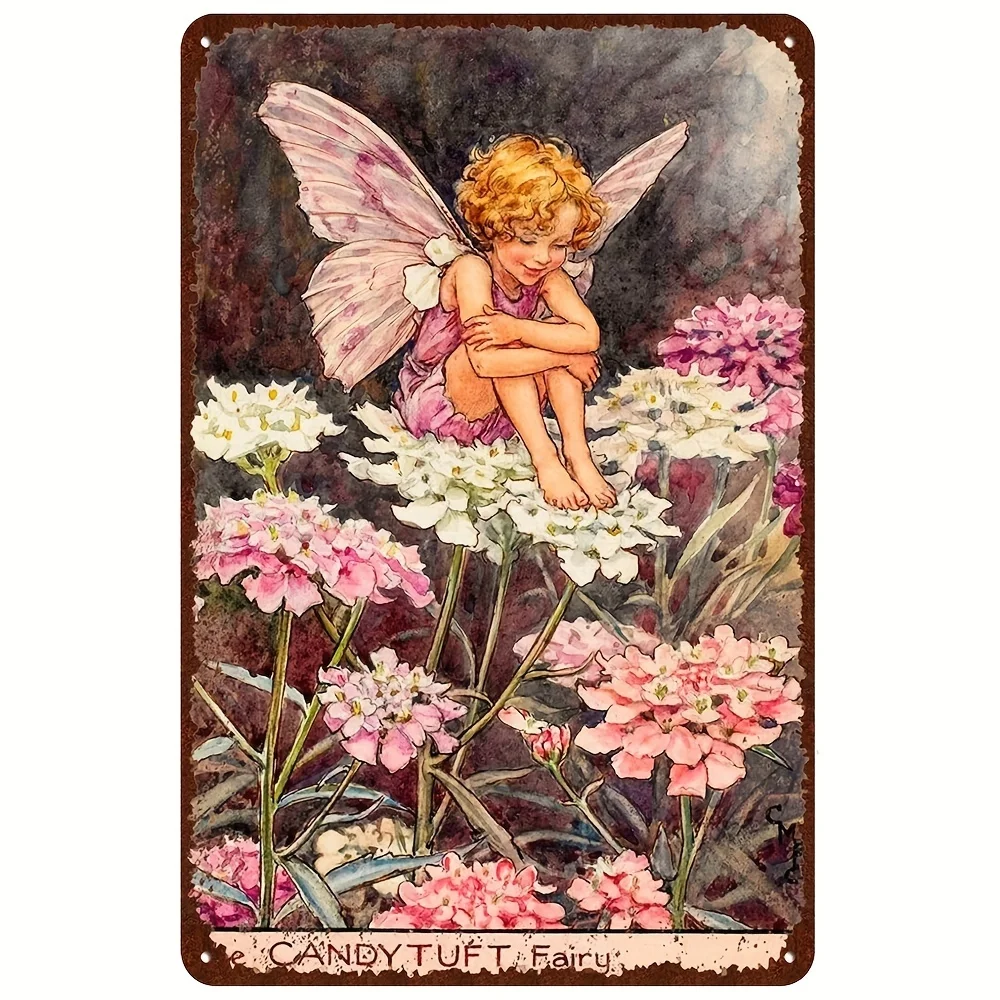 New Metal Tin Sign Flower Fairy Signs Vintage Novelty Garden Signs Retro Wall Decor Home Wall Signs 8x12 Inch
New Metal Tin Sign Flower Fairy Signs Vintage Novelty Garden Signs Retro Wall Decor Home Wall Signs 8x12 Inch