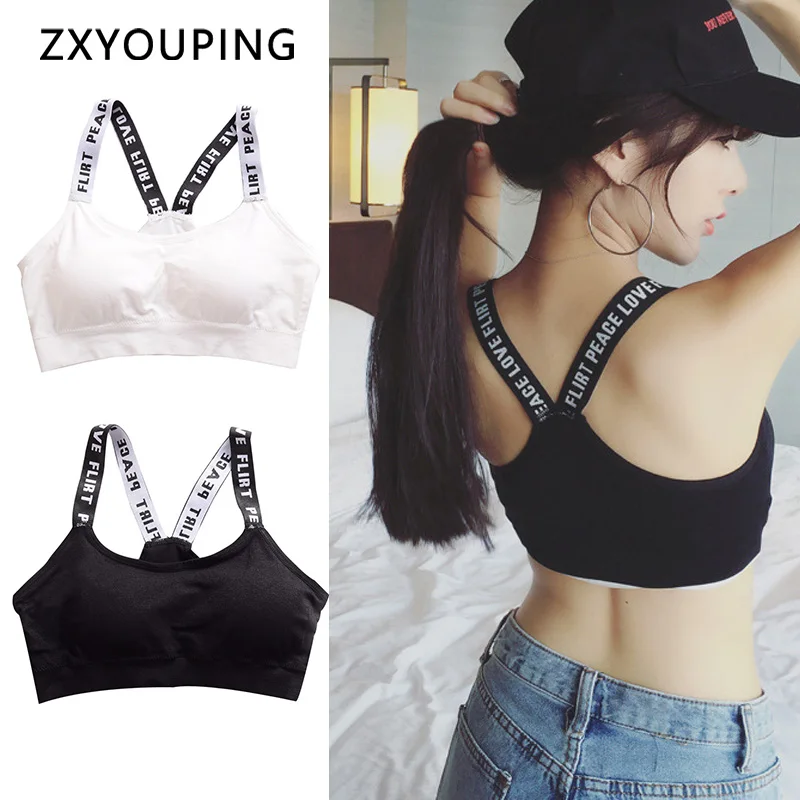 Women Sports Bra Cross Printing Strap Push Up Bra Top Yoga Gym Crop Top Brassiere Femme Fitness Top Sport Bh Breathable Bras
Women Sports Bra Cross Printing Strap Push Up Bra Top Yoga Gym Crop Top Brassiere Femme Fitness Top Sport Bh Breathable Bras
