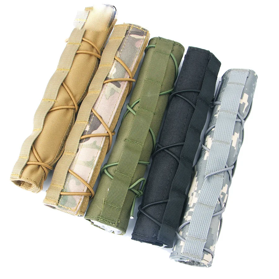 Tactical 8.5" 22cm Suppressor Mirage Heat Silencer Cover Case Shield Sleeve Muffler Protector Pouch Shooting Hunting Holsters
Tactical 8.5" 22cm Suppressor Mirage Heat Silencer Cover Case Shield Sleeve Muffler Protector Pouch Shooting Hunting Holsters