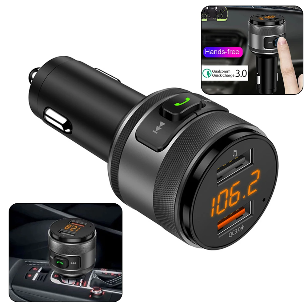 Беспроводной автомобильный Bluetooth FM-передатчик, MP3 радио адаптер, зарядное устройство USB, высокое качество, FM-трансмиттер, автомобильная элек...
Беспроводной автомобильный Bluetooth FM-передатчик, MP3 радио адаптер, зарядное устройство USB, высокое качество, FM-трансмиттер, автомобильная элек...