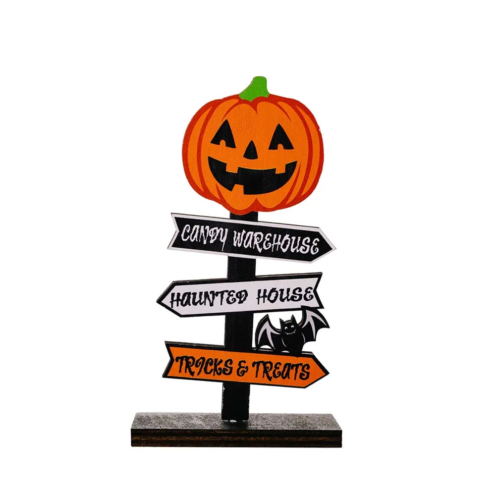 Classic Halloween Pumpkin Ghost Wooden Decorative Desk Ornament Party Supplies Atmosphere Prop Decor Trick Or Treat Event Party
Classic Halloween Pumpkin Ghost Wooden Decorative Desk Ornament Party Supplies Atmosphere Prop Decor Trick Or Treat Event Party