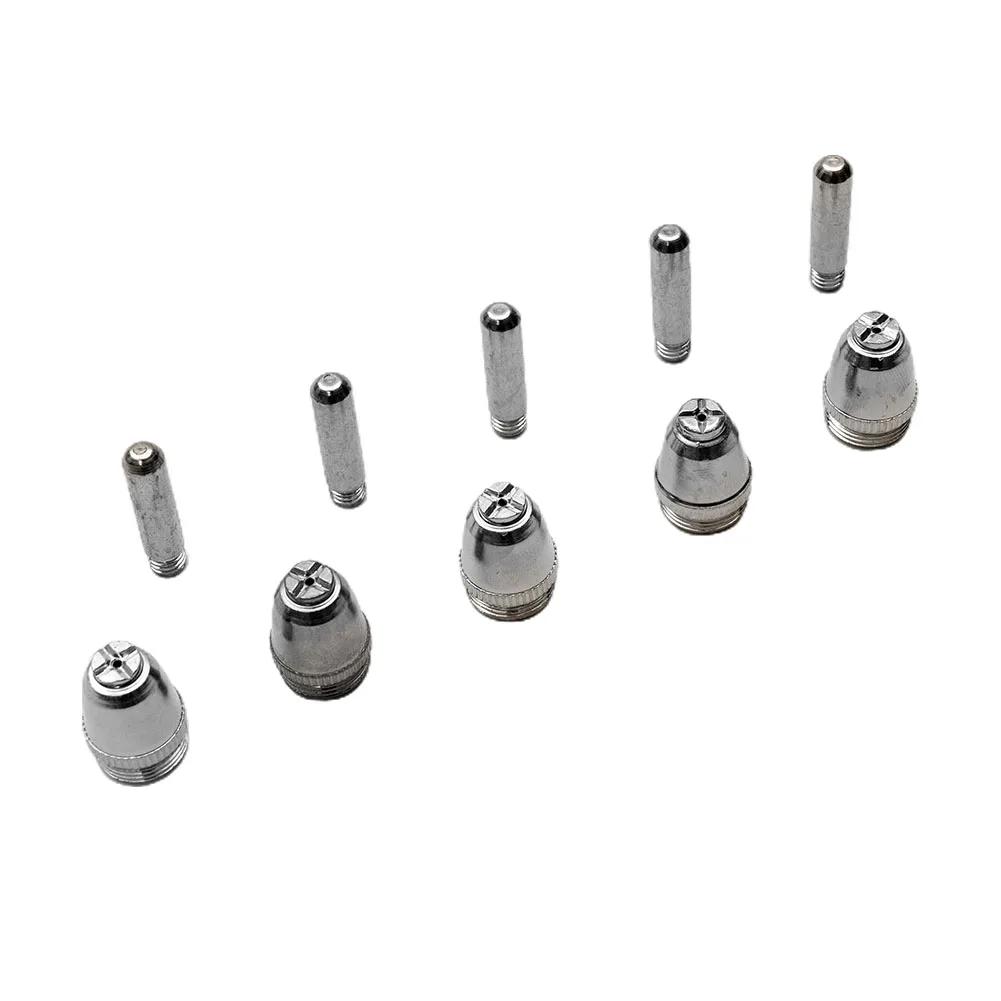 50 PCS WSD-60 AG-60 Plasma Cutting Machine Cutting Torch Consumables SG55 AG60 Cutting Kit Electrode Nozzle Shield Cup Tools
50 PCS WSD-60 AG-60 Plasma Cutting Machine Cutting Torch Consumables SG55 AG60 Cutting Kit Electrode Nozzle Shield Cup Tools