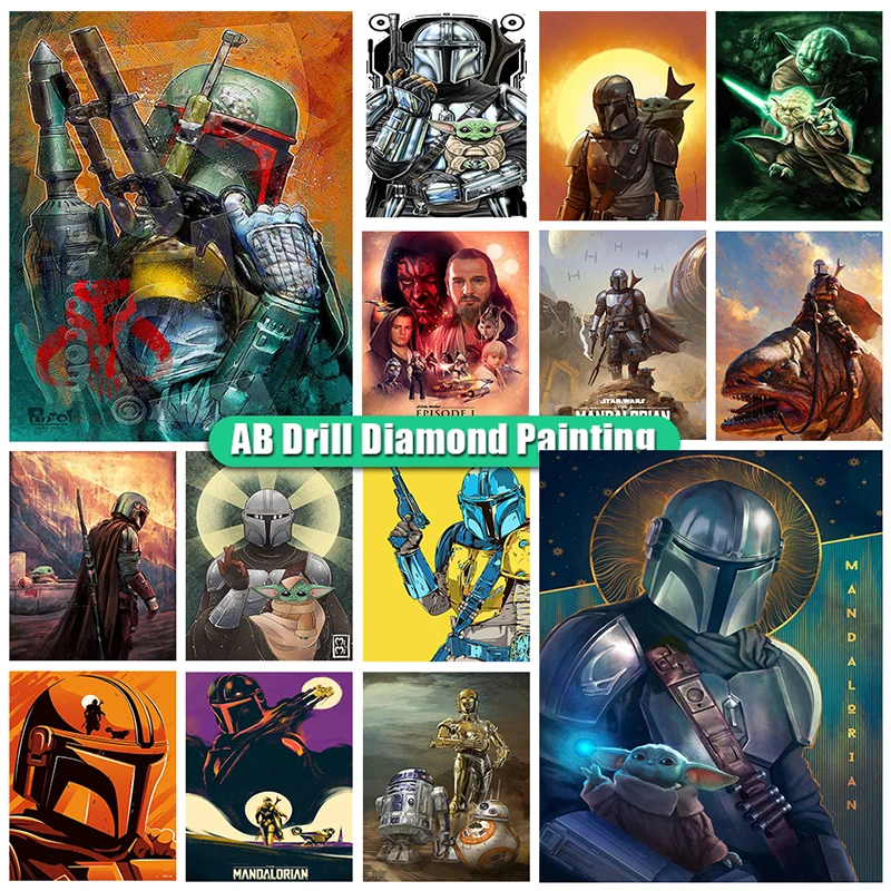 YIMEIDO 5d AB Diamond Painting Star Wars Zipper Bag Cartoon DIY Diamond Embroidery Cross Stitch Kit Mosaic Handmade Gift for Kit
YIMEIDO 5d AB Diamond Painting Star Wars Zipper Bag Cartoon DIY Diamond Embroidery Cross Stitch Kit Mosaic Handmade Gift for Kit