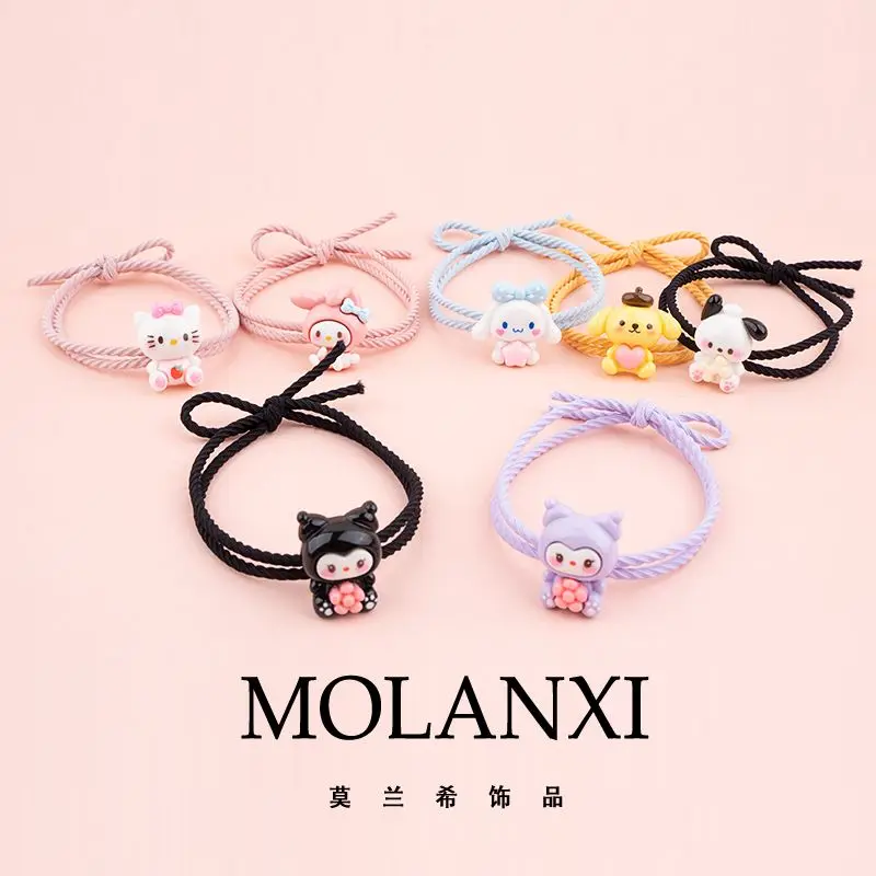 7pcs New Internet Celebrity Ins Cinnamoroll Hair Rope Leather Band Woman Tie Head Korean Cute Girl Kuromi Children's Head Rope
7pcs New Internet Celebrity Ins Cinnamoroll Hair Rope Leather Band Woman Tie Head Korean Cute Girl Kuromi Children's Head Rope