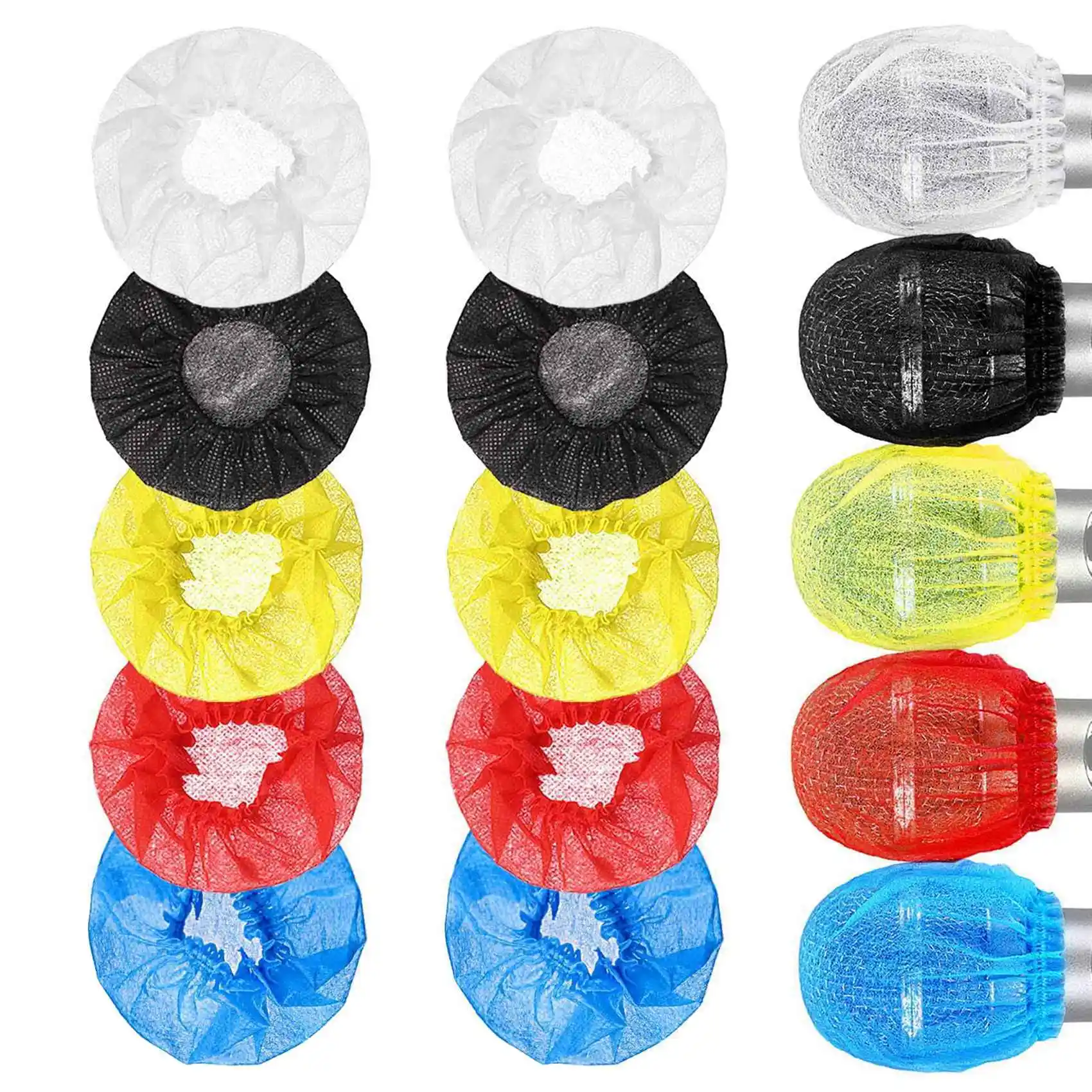 500Pcs Disposable Microphone Covers Microphone Protective Cover Mic Windscreen for Most Handled Microphone(Mixed Colors)
500Pcs Disposable Microphone Covers Microphone Protective Cover Mic Windscreen for Most Handled Microphone(Mixed Colors)