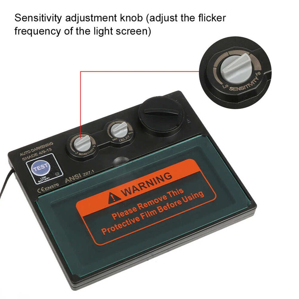 Externally Controlled Welding Lens Solar Auto Welding Lens 110x90x9mm 92.5x42.5mm DIN4 PA Welding Machine Tool
Externally Controlled Welding Lens Solar Auto Welding Lens 110x90x9mm 92.5x42.5mm DIN4 PA Welding Machine Tool