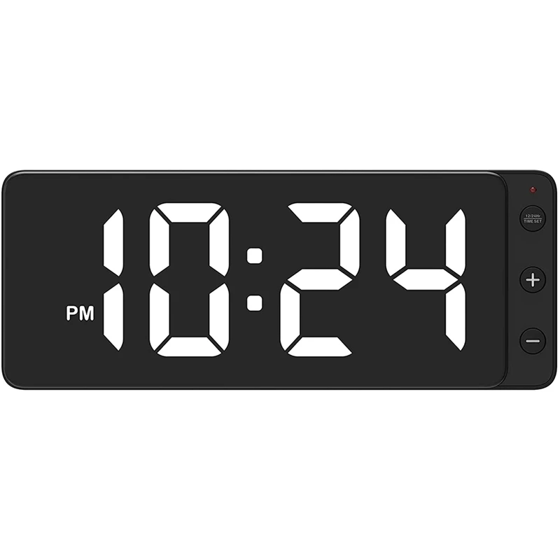 LED Digital Wall Clock With Large Display,Auto-Dimming,12/24Hr Format,Silent Wall Clock For Home Office EU Plug
LED Digital Wall Clock With Large Display,Auto-Dimming,12/24Hr Format,Silent Wall Clock For Home Office EU Plug