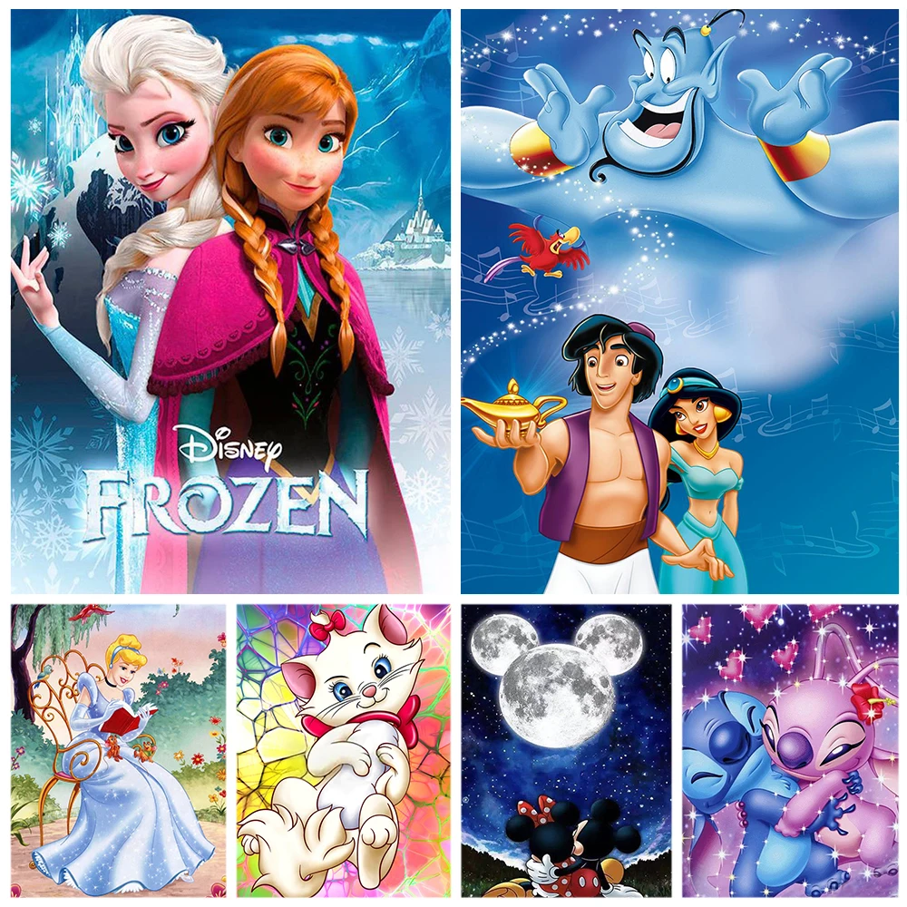 Disney Cartoon Wall Art Canvas Painting Frozen Elsa Princess Marie Cat Pictures Posters for Living Room Decor Children Gifts
Disney Cartoon Wall Art Canvas Painting Frozen Elsa Princess Marie Cat Pictures Posters for Living Room Decor Children Gifts