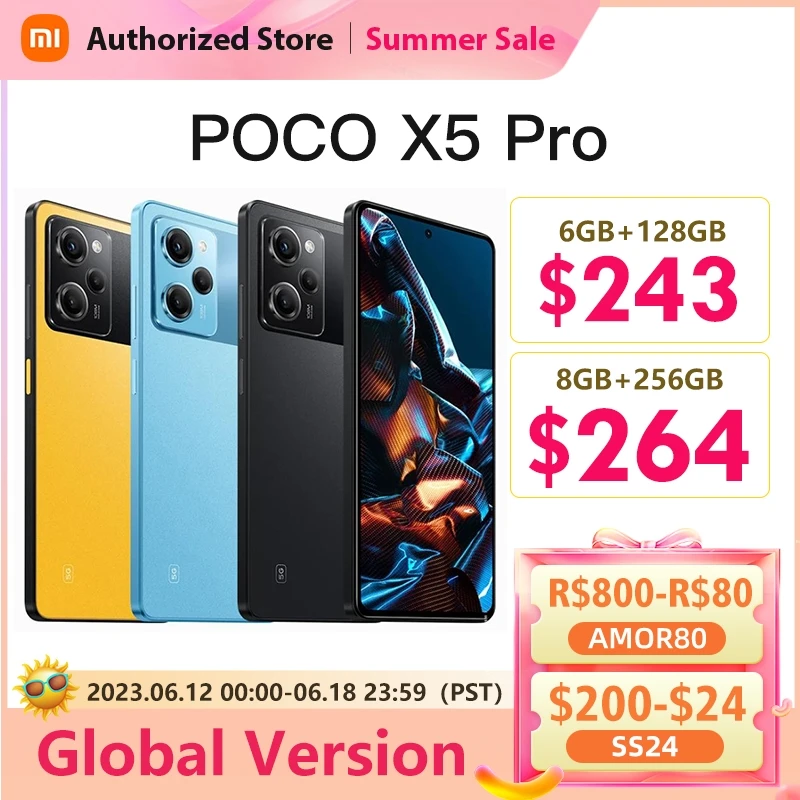 глобальная версия POCO X5 Pro, 128 Гб/256 ГБ, Snapdragon 778G, 120 Гц, потоковый AMOLED дисплей, МП, 67 Вт
глобальная версия POCO X5 Pro, 128 Гб/256 ГБ, Snapdragon 778G, 120 Гц, потоковый AMOLED дисплей, МП, 67 Вт