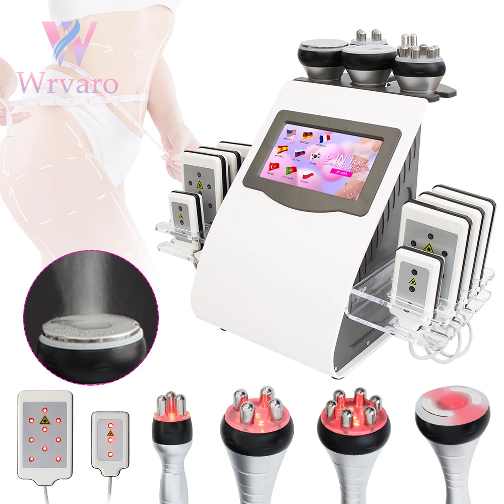 Ultrasonic Cavitation KIM8 6 In 1 40K Vacuum Radio Frequency Laser 8 Pads LipoLaser Slimming Machine Body Molding Massage Devic
Ultrasonic Cavitation KIM8 6 In 1 40K Vacuum Radio Frequency Laser 8 Pads LipoLaser Slimming Machine Body Molding Massage Devic