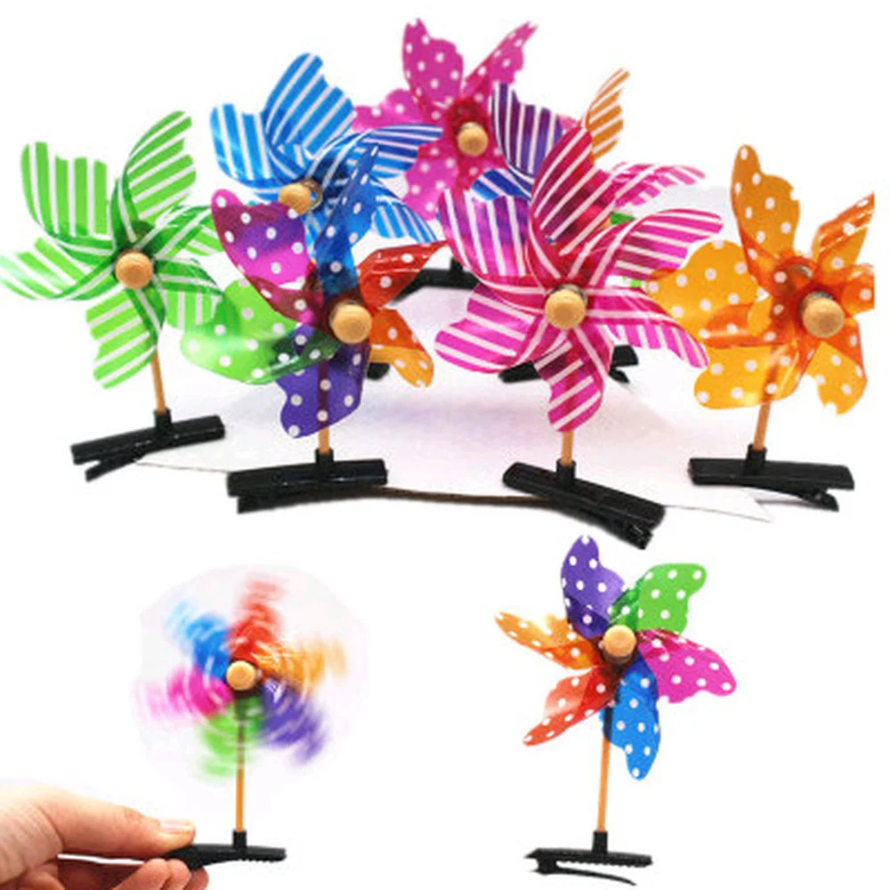 2Pcs Kids Mini Casual Flower Windmill Stretch Hairpin Headdress Toys for Children Rotating Colorful Girls Headwear
2Pcs Kids Mini Casual Flower Windmill Stretch Hairpin Headdress Toys for Children Rotating Colorful Girls Headwear
