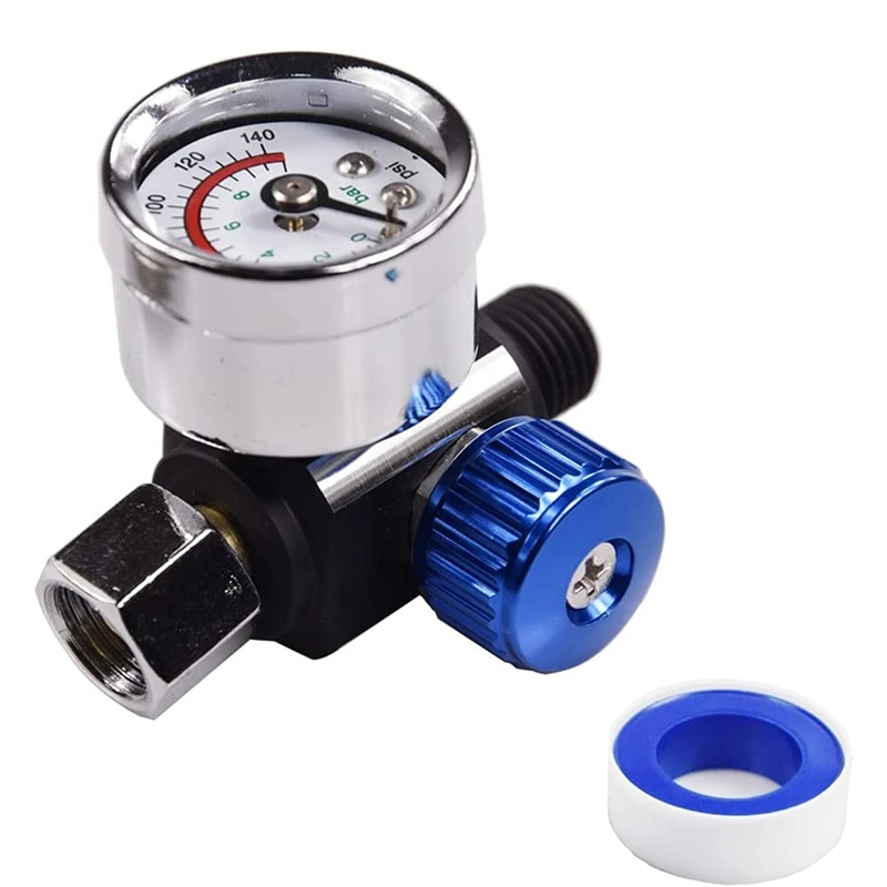 Spray Tools Air Pressure Regulator 1/4Inch-NPT Air Pressure Regulator Kit, Air Regulating Valve Regulator
Spray Tools Air Pressure Regulator 1/4Inch-NPT Air Pressure Regulator Kit, Air Regulating Valve Regulator