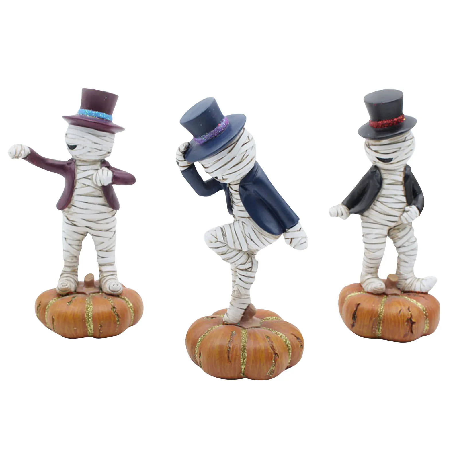 Mummy Figurine Set Resin Halloween Figurines Funny Resin Mummy Figurine Desktop Ornament For Gifts Halloween Party Favor Dancing
Mummy Figurine Set Resin Halloween Figurines Funny Resin Mummy Figurine Desktop Ornament For Gifts Halloween Party Favor Dancing