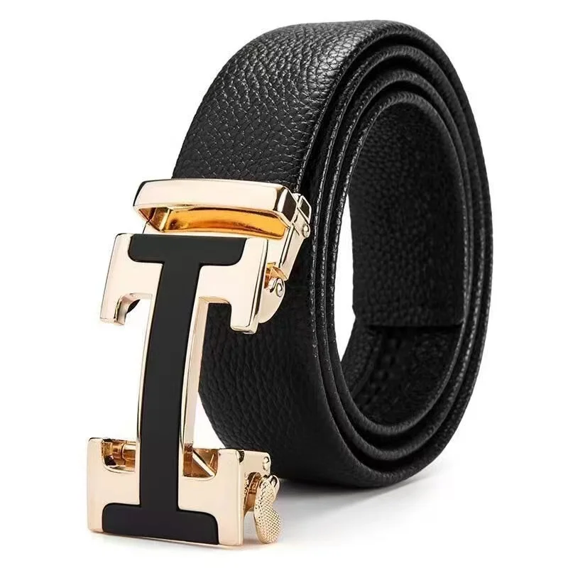 Men Belt Automatic Buckle Leather Belts For Business Men High Quality Cowskin Cow Leather Belt
Men Belt Automatic Buckle Leather Belts For Business Men High Quality Cowskin Cow Leather Belt