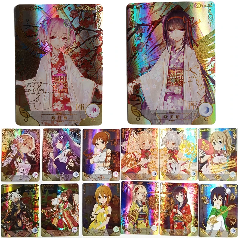 Goddess Story Kaname Madoka Keqing Anime surrounding figure collection card child board game toys birthday christmas Gift
Goddess Story Kaname Madoka Keqing Anime surrounding figure collection card child board game toys birthday christmas Gift