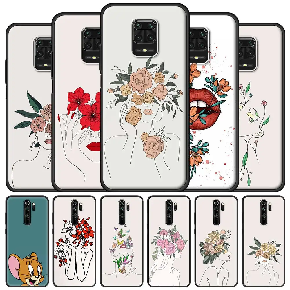 Line Art Sketch Flower Girl Phone Case for Redmi Note 11 Pro 10 10S 9 8 8T K50 K40 Silicome Funda Redmi 9A 9C 9T 7 7A Bags Cover
Line Art Sketch Flower Girl Phone Case for Redmi Note 11 Pro 10 10S 9 8 8T K50 K40 Silicome Funda Redmi 9A 9C 9T 7 7A Bags Cover