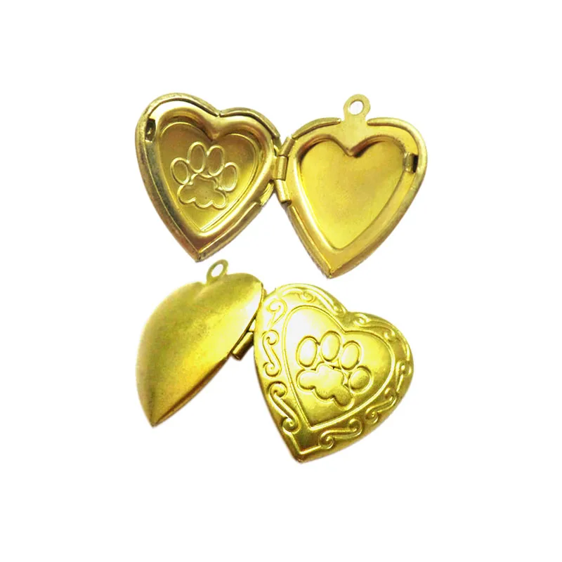 Wholesale 20pc/lot DIY Cute Paw Print Heart Charms Copper Floating Locket Pendant Jewelry Making Family Memories Festival Gift
Wholesale 20pc/lot DIY Cute Paw Print Heart Charms Copper Floating Locket Pendant Jewelry Making Family Memories Festival Gift