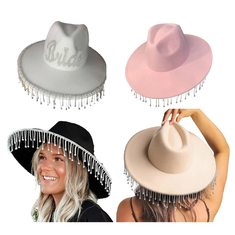 Bride Cowboy Hat Western Hat Outdoor Travel Props Bride Cap for Wedding Wholesale
Bride Cowboy Hat Western Hat Outdoor Travel Props Bride Cap for Wedding Wholesale