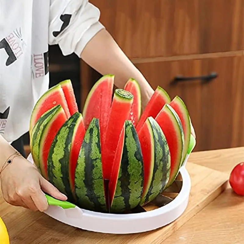 Watermelon Cutter,Watermelon Cutter Slicer Tool,Watermelon Slicer Melon CutterFruits Cantaloupe Melon Cutting Slicing Tools
Watermelon Cutter,Watermelon Cutter Slicer Tool,Watermelon Slicer Melon CutterFruits Cantaloupe Melon Cutting Slicing Tools