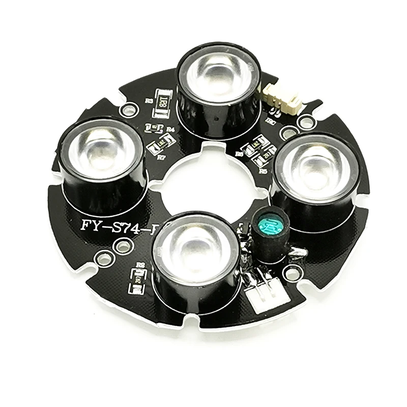 CCTV Accessories infrared light 4 pcs Array IR LED board for Surveillance cameras night vision diameter 60mm 90°
CCTV Accessories infrared light 4 pcs Array IR LED board for Surveillance cameras night vision diameter 60mm 90°