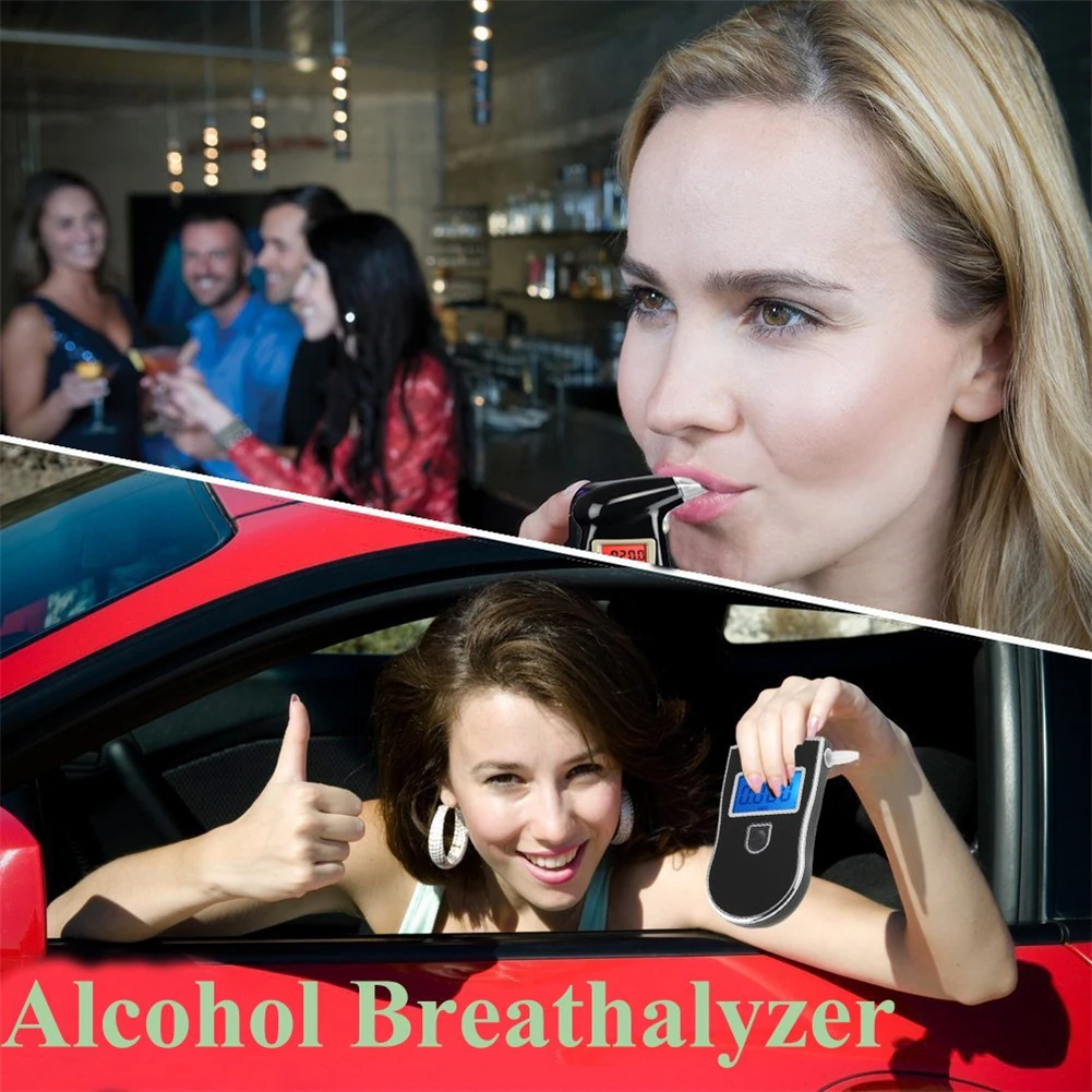 AT-818 Digital Breath Alcohol Tester Mini Portable Alcohol Detector Blowing Type Drunk Driving Alarm Analyzer LCD Screen
AT-818 Digital Breath Alcohol Tester Mini Portable Alcohol Detector Blowing Type Drunk Driving Alarm Analyzer LCD Screen