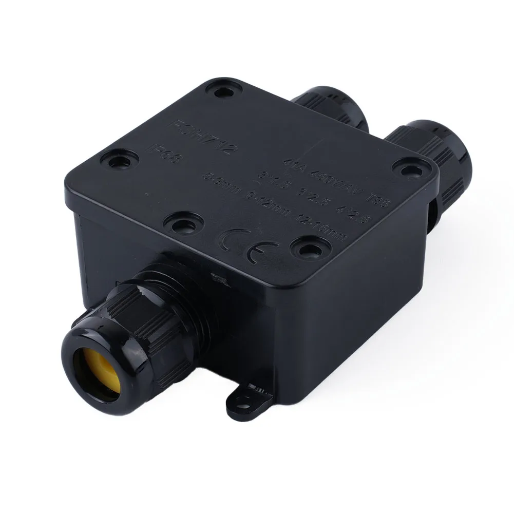 Case Junction Box 24A Dustproof IP68 PC Waterproof Without Joint Ø 4-15 Mm 450V 54X 29X 27mm Accessories Durable
Case Junction Box 24A Dustproof IP68 PC Waterproof Without Joint Ø 4-15 Mm 450V 54X 29X 27mm Accessories Durable