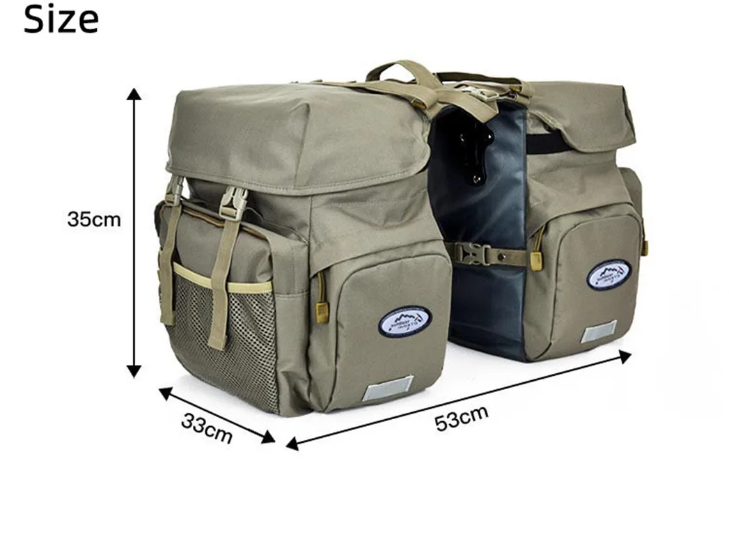 Bicycle Bag 50L Nylon Bike Bag Rear Rack Trunk Bike Luggage Back Seat Pannier Reflective Cycling Storage Bag Bicycle Accessories
Bicycle Bag 50L Nylon Bike Bag Rear Rack Trunk Bike Luggage Back Seat Pannier Reflective Cycling Storage Bag Bicycle Accessories