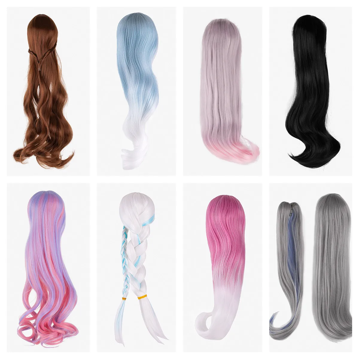 1/3 Doll Wig Quality Doll Accessories Black White Red Brown Pink Green Blue Color Doll Hair Straight Curve Braid Pony Decors
1/3 Doll Wig Quality Doll Accessories Black White Red Brown Pink Green Blue Color Doll Hair Straight Curve Braid Pony Decors