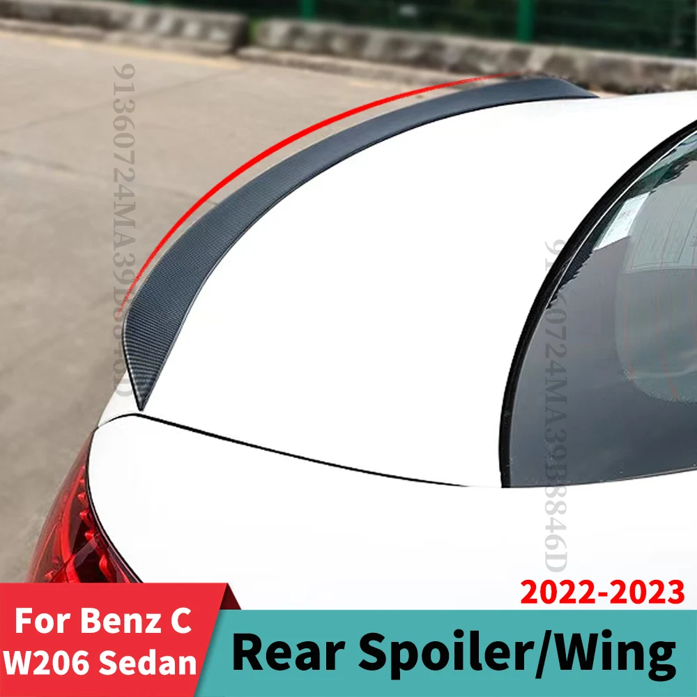 C63 Sport Style Rear Spoiler Wing Boot Lip Tail Air Deflector For Mercedes Benz C W206 4 Door 2022 2023 C200 C220 C300 Tuning
C63 Sport Style Rear Spoiler Wing Boot Lip Tail Air Deflector For Mercedes Benz C W206 4 Door 2022 2023 C200 C220 C300 Tuning