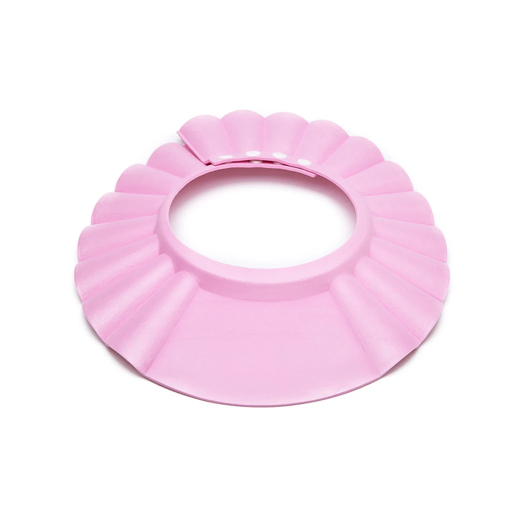 

Adjustable Shower Bath Visor Shield Wash Hair Cap Shampoo Resistance Protect Ear Eye Hat Baby Children Kids Infant