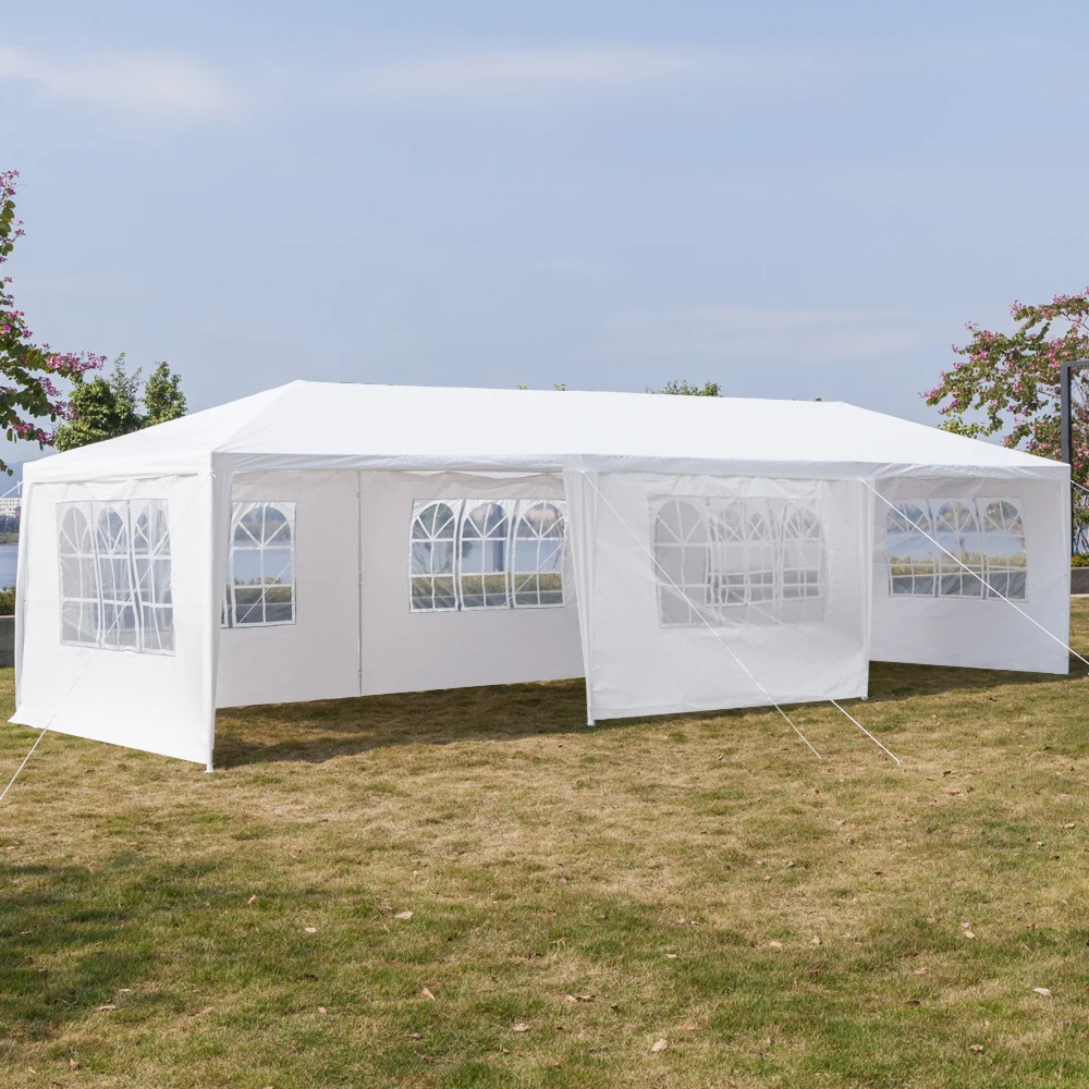 3x9m Outdoor Party Wedding Tent Sunshade Shelter Eight Sides Two Doors Outdoor Gazebo Pavilion With Spiral Tubes Outdoor Awning
3x9m Outdoor Party Wedding Tent Sunshade Shelter Eight Sides Two Doors Outdoor Gazebo Pavilion With Spiral Tubes Outdoor Awning