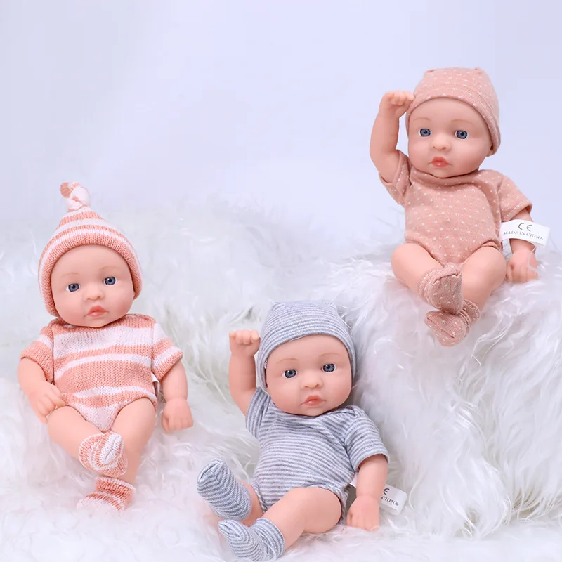 SEELAUGH 20cm Lifelike Reborn Baby Dolls Realistic Awake Newborn Soft Vinyl Baby Dolls Toy for Kids Age 3+
SEELAUGH 20cm Lifelike Reborn Baby Dolls Realistic Awake Newborn Soft Vinyl Baby Dolls Toy for Kids Age 3+