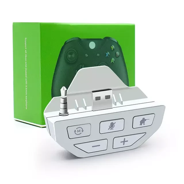 NEW xbox one controller Wireless Gamepad Stereo 3.5mm Jack Low Latency Voice Control Adapter for xbox one Stereo headset adapter
NEW xbox one controller Wireless Gamepad Stereo 3.5mm Jack Low Latency Voice Control Adapter for xbox one Stereo headset adapter