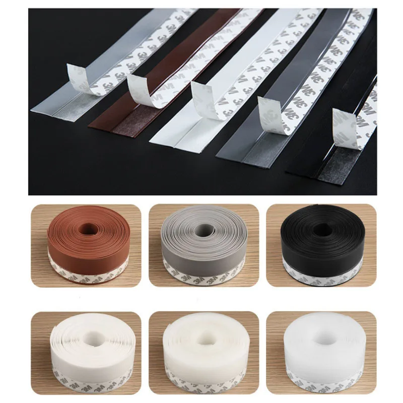 1/5Meters Self Adhesive Door Bottom Seal Strip Weather Window Rubber Weatherstrip Windproof Dust Door Windshield Sealing Tape
1/5Meters Self Adhesive Door Bottom Seal Strip Weather Window Rubber Weatherstrip Windproof Dust Door Windshield Sealing Tape