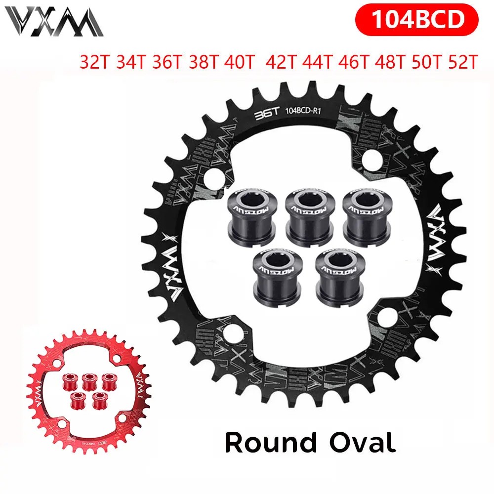 Using VXM Narrow Wide Chain Link 104 BCD - Lightweight 30T-52T Mountain Bike Chain Link Bike Crown Ring Parts Matching Bolt DIY
Using VXM Narrow Wide Chain Link 104 BCD - Lightweight 30T-52T Mountain Bike Chain Link Bike Crown Ring Parts Matching Bolt DIY