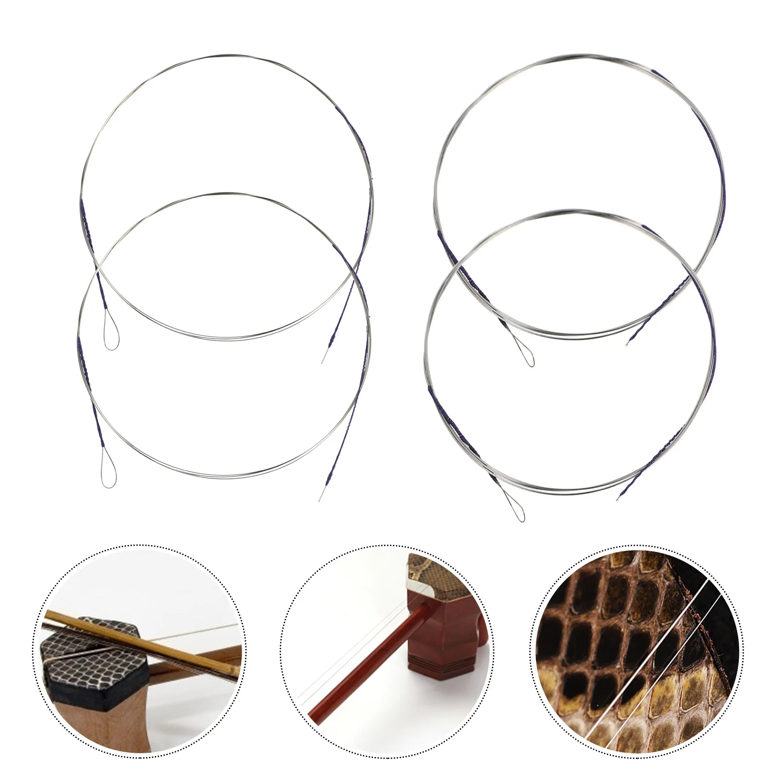 String Erhu Violin Strings Replacement Orchestrel Instrument Chinese Inner Outer Metal Viola Accessories Part
String Erhu Violin Strings Replacement Orchestrel Instrument Chinese Inner Outer Metal Viola Accessories Part