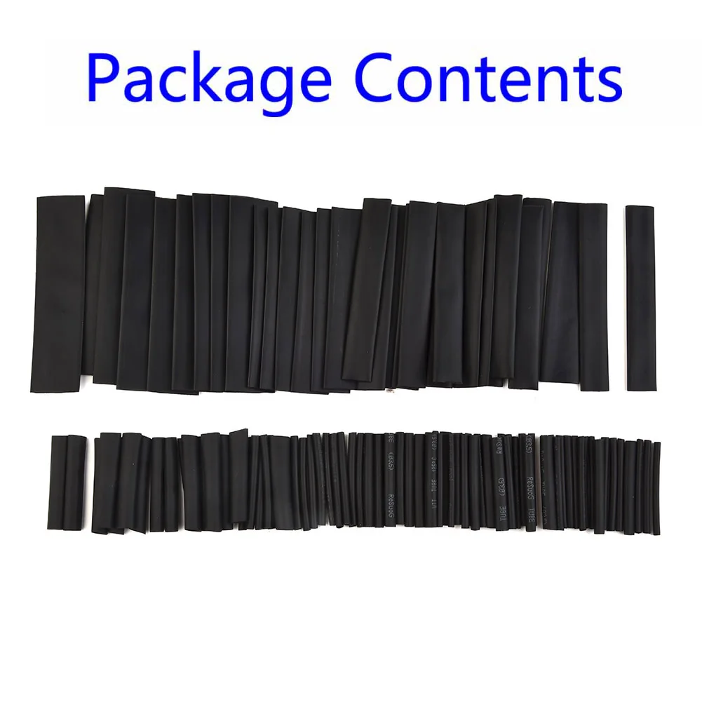 Black Sleeving Assortment Set Heat Universal Professional 127Pcs Glue Weatherproof Tubing Shrink Practical Durable
Black Sleeving Assortment Set Heat Universal Professional 127Pcs Glue Weatherproof Tubing Shrink Practical Durable