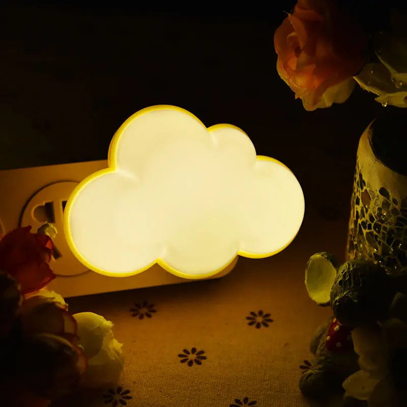 Light Controlled Induction Night Light LED Plug-in Cloud Night Light Soft Nursery Lamp Bedside Light Night Lamp For Baby Roomn
Light Controlled Induction Night Light LED Plug-in Cloud Night Light Soft Nursery Lamp Bedside Light Night Lamp For Baby Roomn
