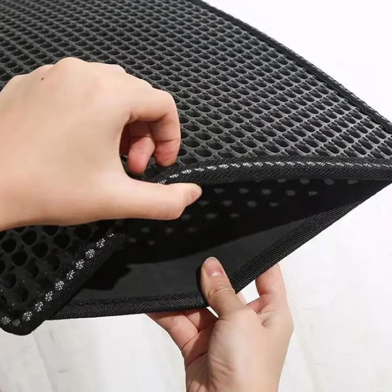 Pet Litter Mat Double-layer Trap Pet Dustbin Mat Litter Bed Cleaning Mat Pet Products Litter Mattress Non Slip and Waterproof
Pet Litter Mat Double-layer Trap Pet Dustbin Mat Litter Bed Cleaning Mat Pet Products Litter Mattress Non Slip and Waterproof