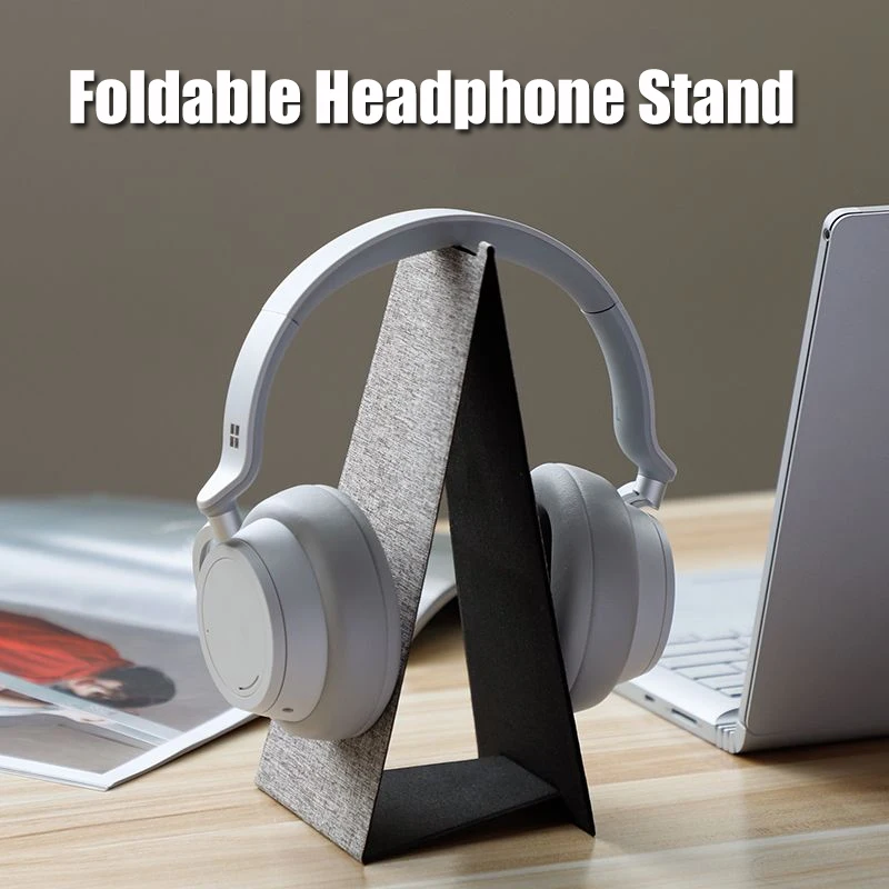 Headphone Stand Folding Ortable Headset Stand Fabric Type Headset Stand Desktop Stand Cover Ear Type Game Headset Accessories
Headphone Stand Folding Ortable Headset Stand Fabric Type Headset Stand Desktop Stand Cover Ear Type Game Headset Accessories