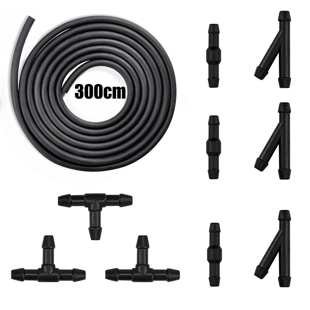 300CM Windshield Wiper Tube T/Y/I Type Splitter Windshield Washer Hose Connector Brand New Auto Parts High Quality And Durable
300CM Windshield Wiper Tube T/Y/I Type Splitter Windshield Washer Hose Connector Brand New Auto Parts High Quality And Durable