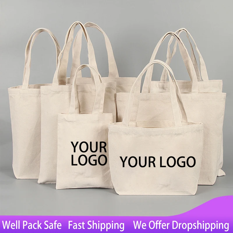 Hand Shopping Canvas Bag Custom Pattern Blank Printable Logo Large Capacity Thick Eco-Friendly Bag (Printing Fee Not Included)
Hand Shopping Canvas Bag Custom Pattern Blank Printable Logo Large Capacity Thick Eco-Friendly Bag (Printing Fee Not Included)