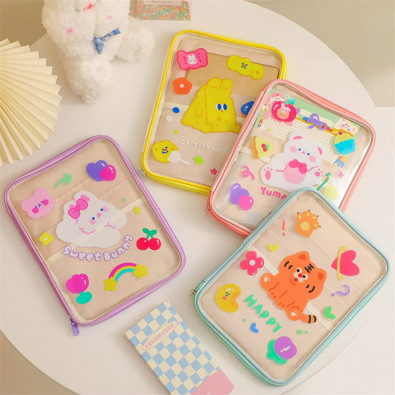 Cute PVC Case for IPad 10th Generation Air 4 Air 5 10.9 9.7 Bag Sleeve Cover for IPad Pro 11 10.2'' 10.5 Inch Tablet Pouch Bags
Cute PVC Case for IPad 10th Generation Air 4 Air 5 10.9 9.7 Bag Sleeve Cover for IPad Pro 11 10.2'' 10.5 Inch Tablet Pouch Bags
