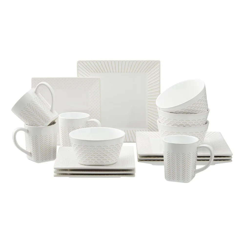16-Piece Square Dinnerware Set dinner set plates and dishes dishes and plates sets dinnerware set
16-Piece Square Dinnerware Set dinner set plates and dishes dishes and plates sets dinnerware set