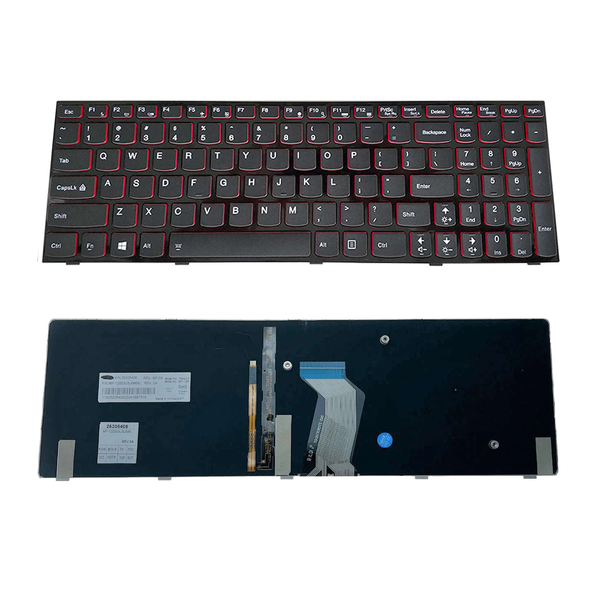 Сменная Клавиатура для ноутбука Lenovo Y500 Y510 Y500NT Y510P Y500N с подсветкой
Сменная Клавиатура для ноутбука Lenovo Y500 Y510 Y500NT Y510P Y500N с подсветкой